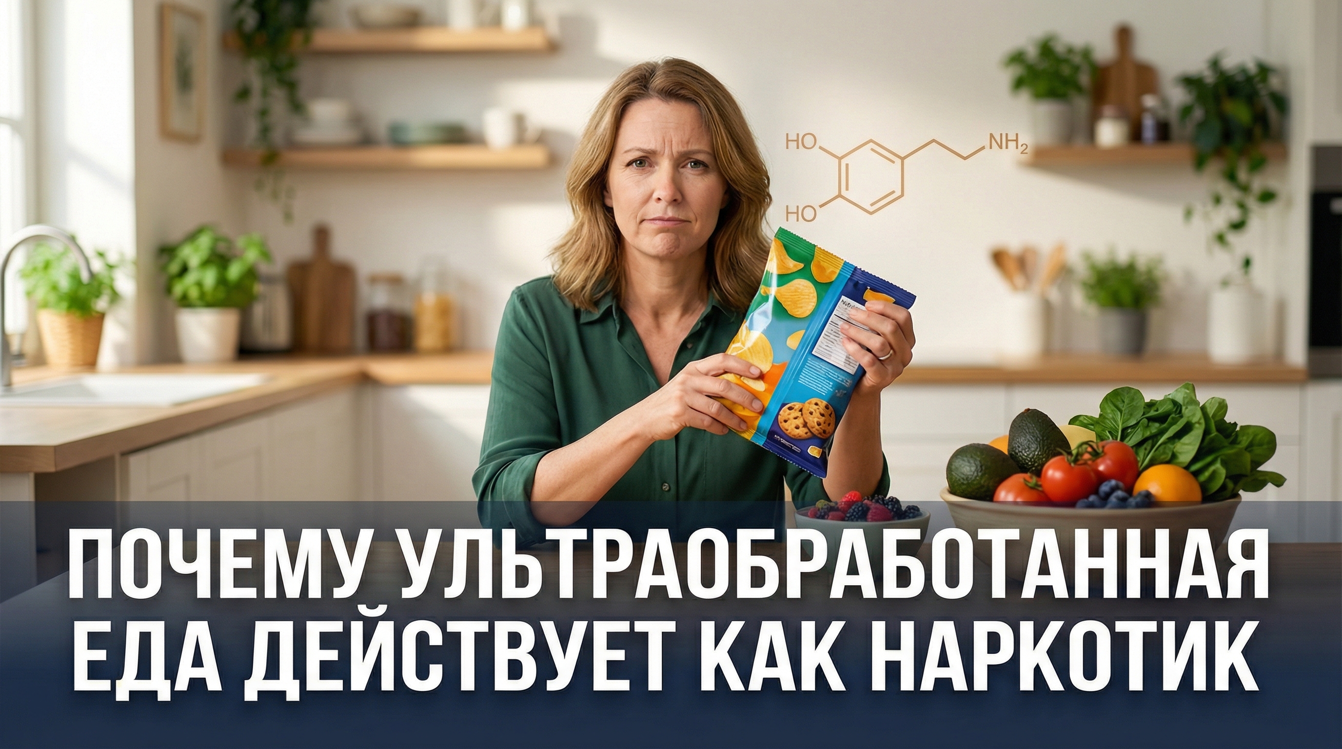 Почему ультраобработанная еда работает как наркотик: дофамин, грелин и замкнутый круг